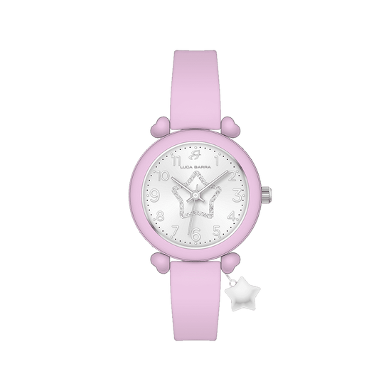 LILAC AND STAR SILICONE WATCH WOMAN'S Luca Barra