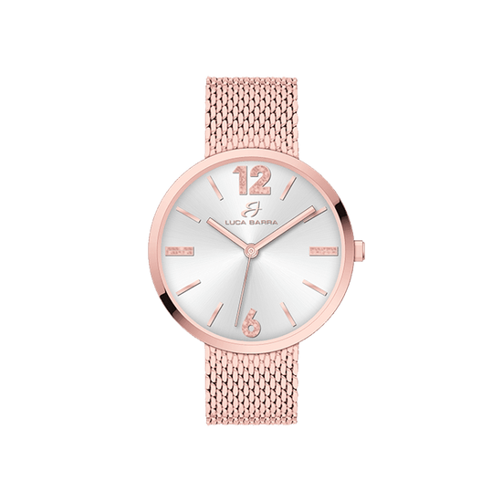 MONTRE MILANO IP OR ROSE POUR DAMES