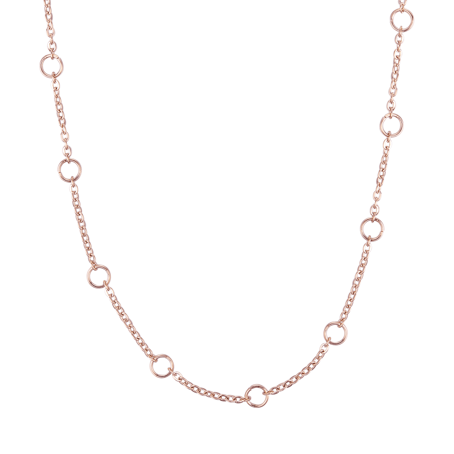 COLLIER ACIER IP ROSE