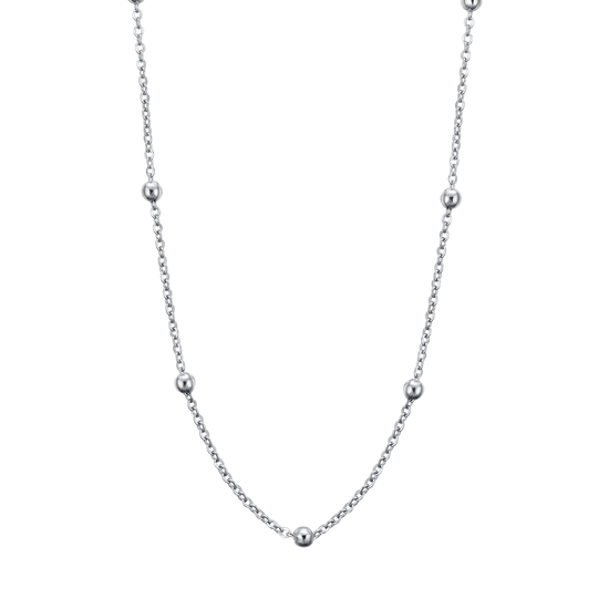 LONG COLLIER EN ACIER POUR FEMMES POUR BRELOQUES