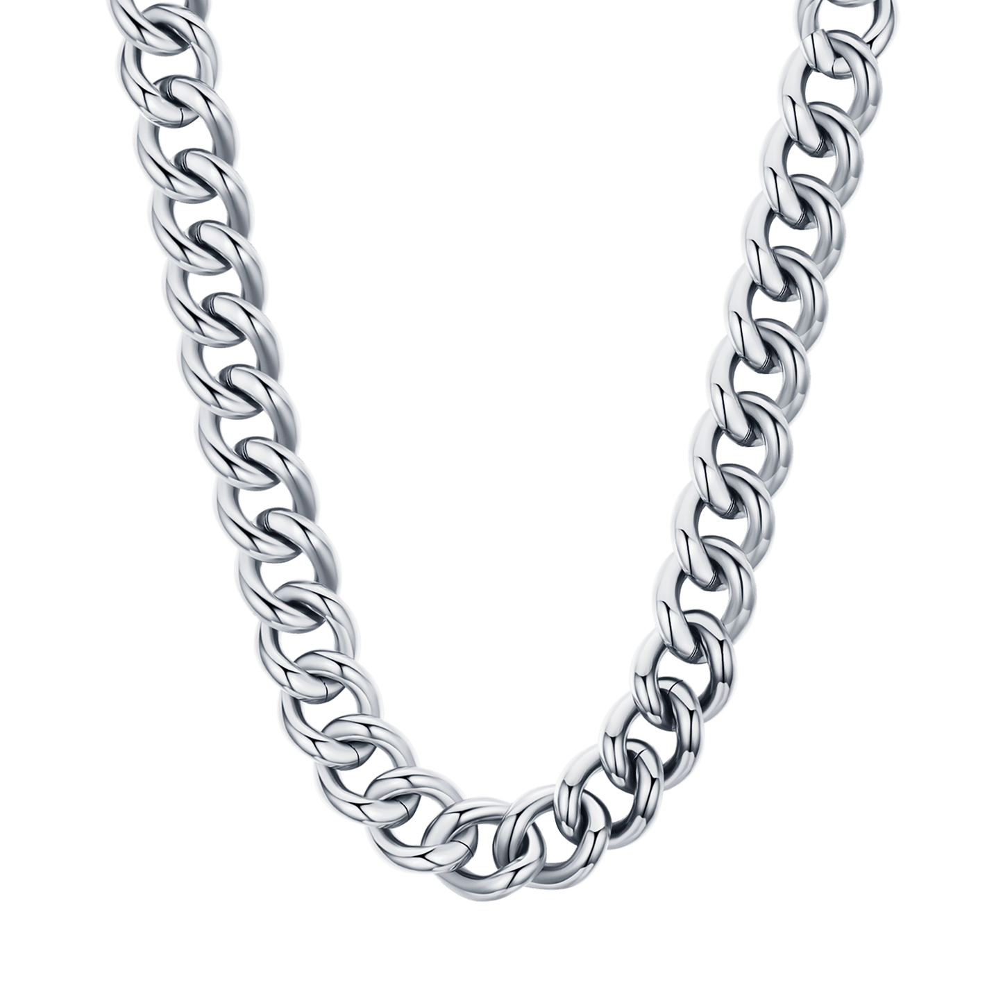 COLLIER EN ACIER POUR FEMMES AVEC CHAÎNETTE