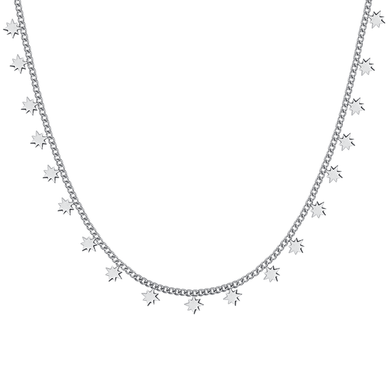 COLLIER SISSI ÉTOILES EN ACIER