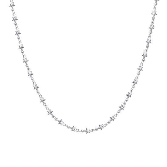 COLLANA DONNA IN ACCIAIO STELLE