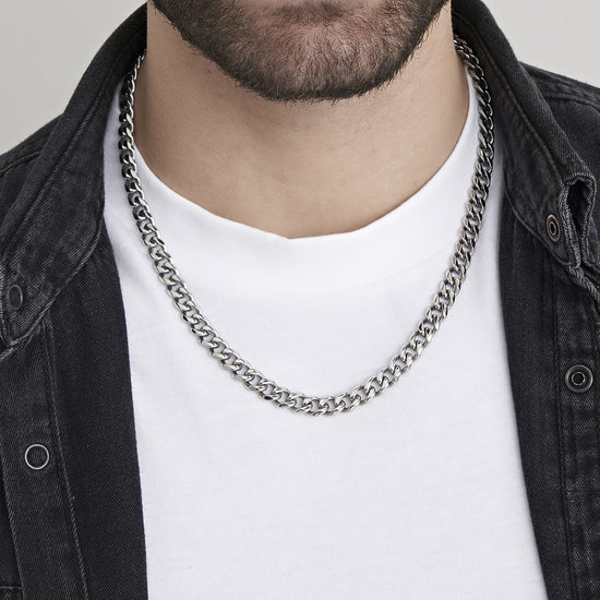 COLLIER EN ACIER POUR HOMMES