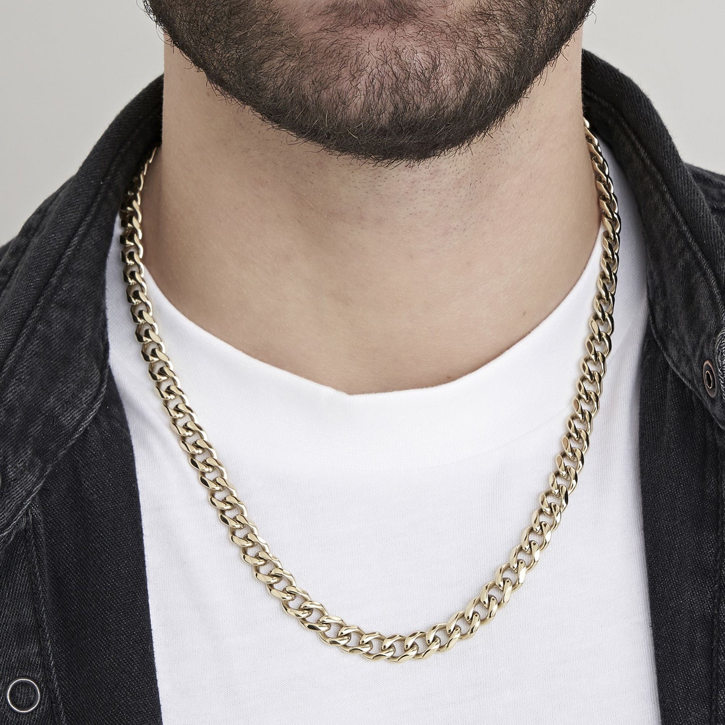 COLLIER EN ACIER POUR HOMMES