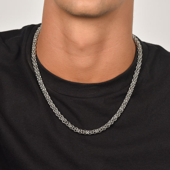 COLLIER EN ACIER POUR HOMMES