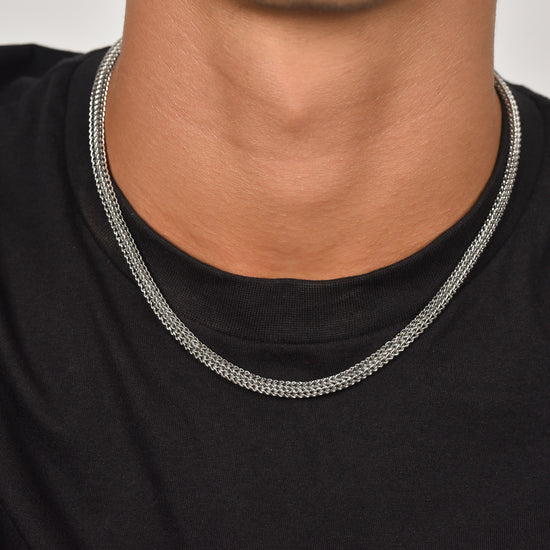 COLLIER EN ACIER POUR HOMMES