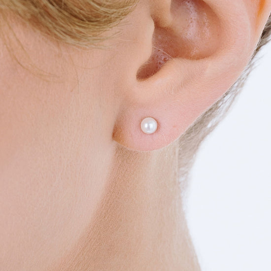 BOUCLES D'OREILLES EN PERLES D'ACIER POUR FEMMES