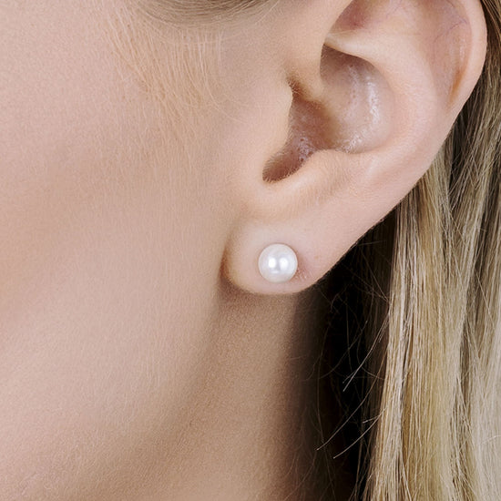 BOUCLES D'OREILLES EN PERLES D'ACIER POUR FEMMES