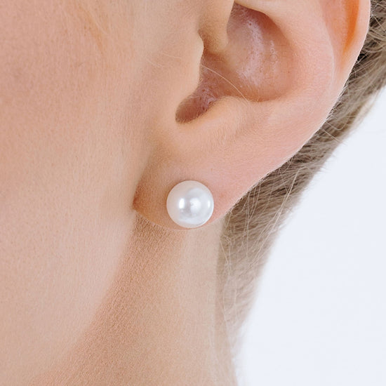 BOUCLES D'OREILLES EN PERLES D'ACIER POUR FEMMES